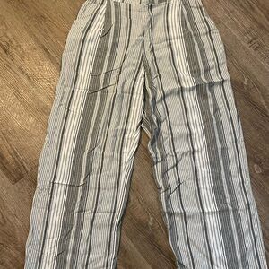 Striped Gray Men's Pants